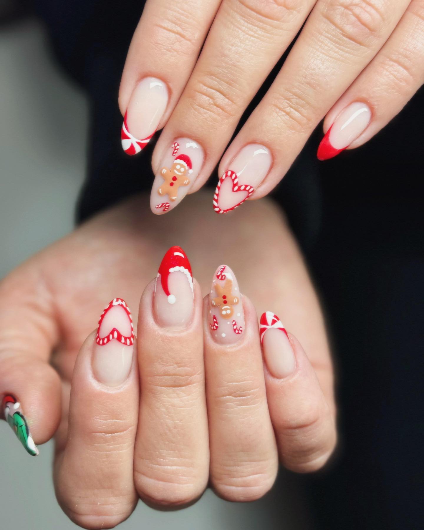 Classic Ginger Bread Nail Set
