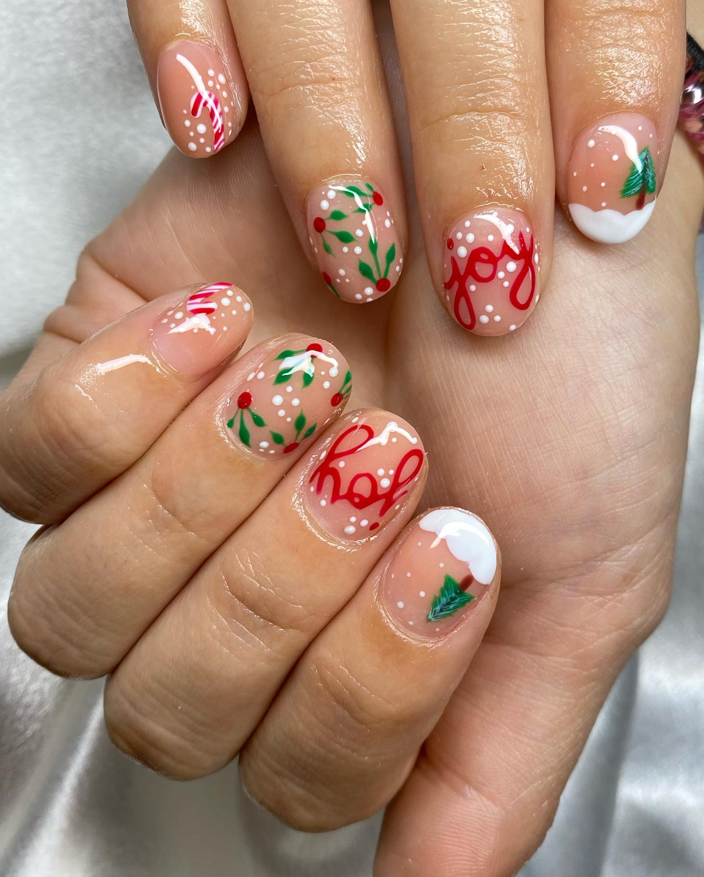 Mini Christmas Nail Set