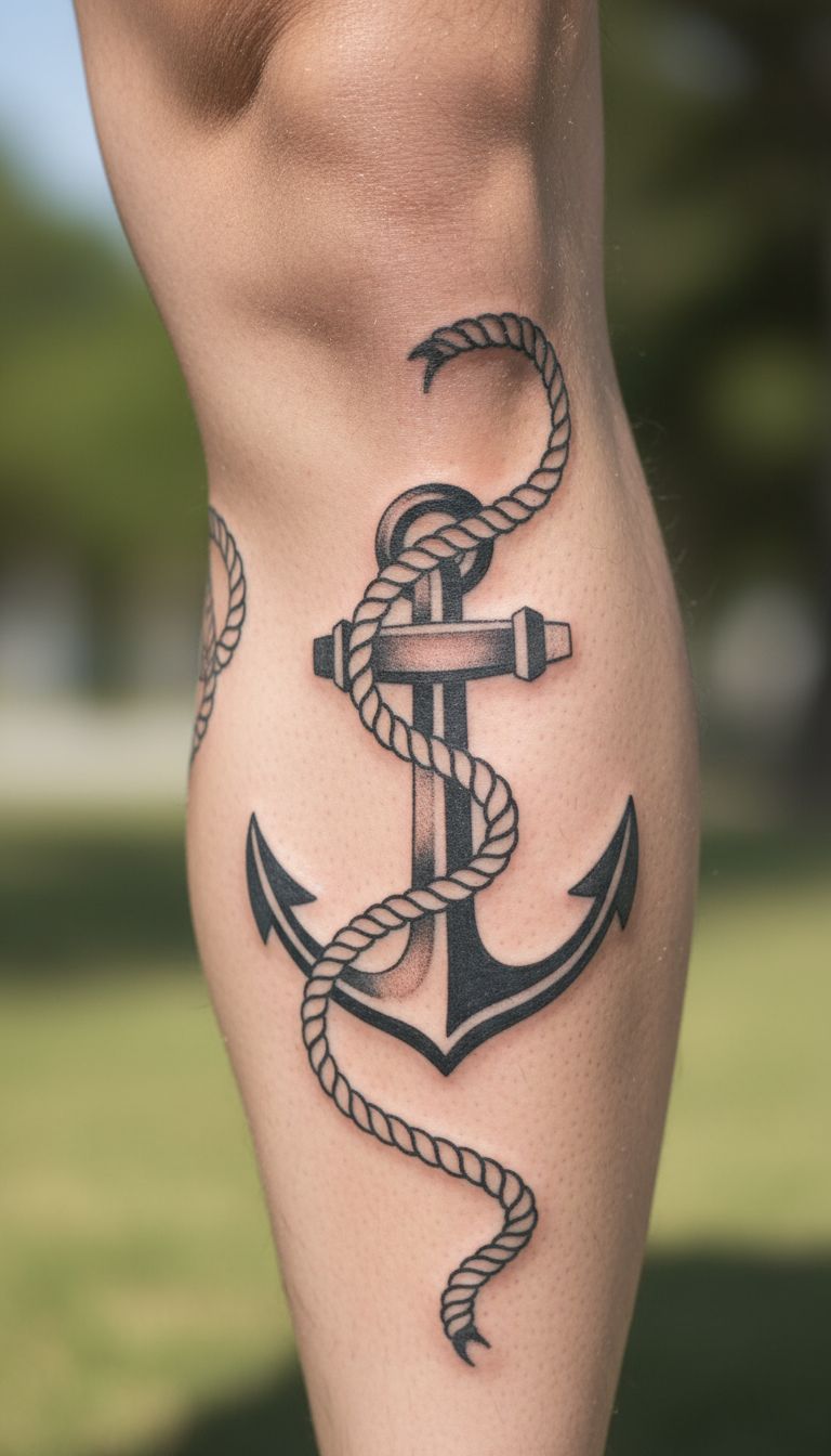 Anchor with Rope