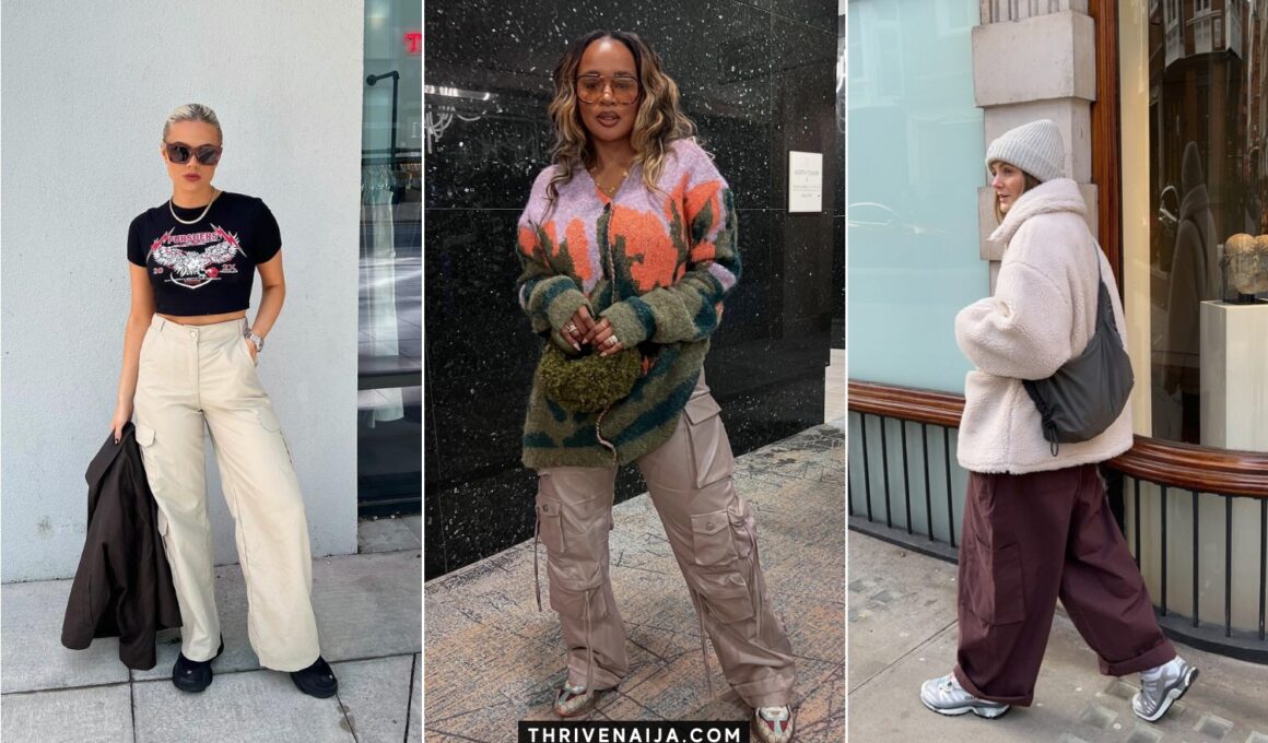 Cargo Pants Winter Outfit Ideas