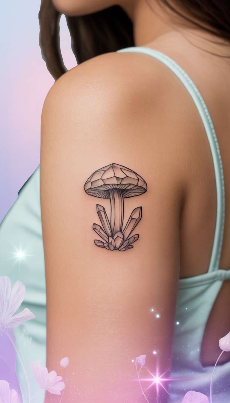 Crystal Mushroom