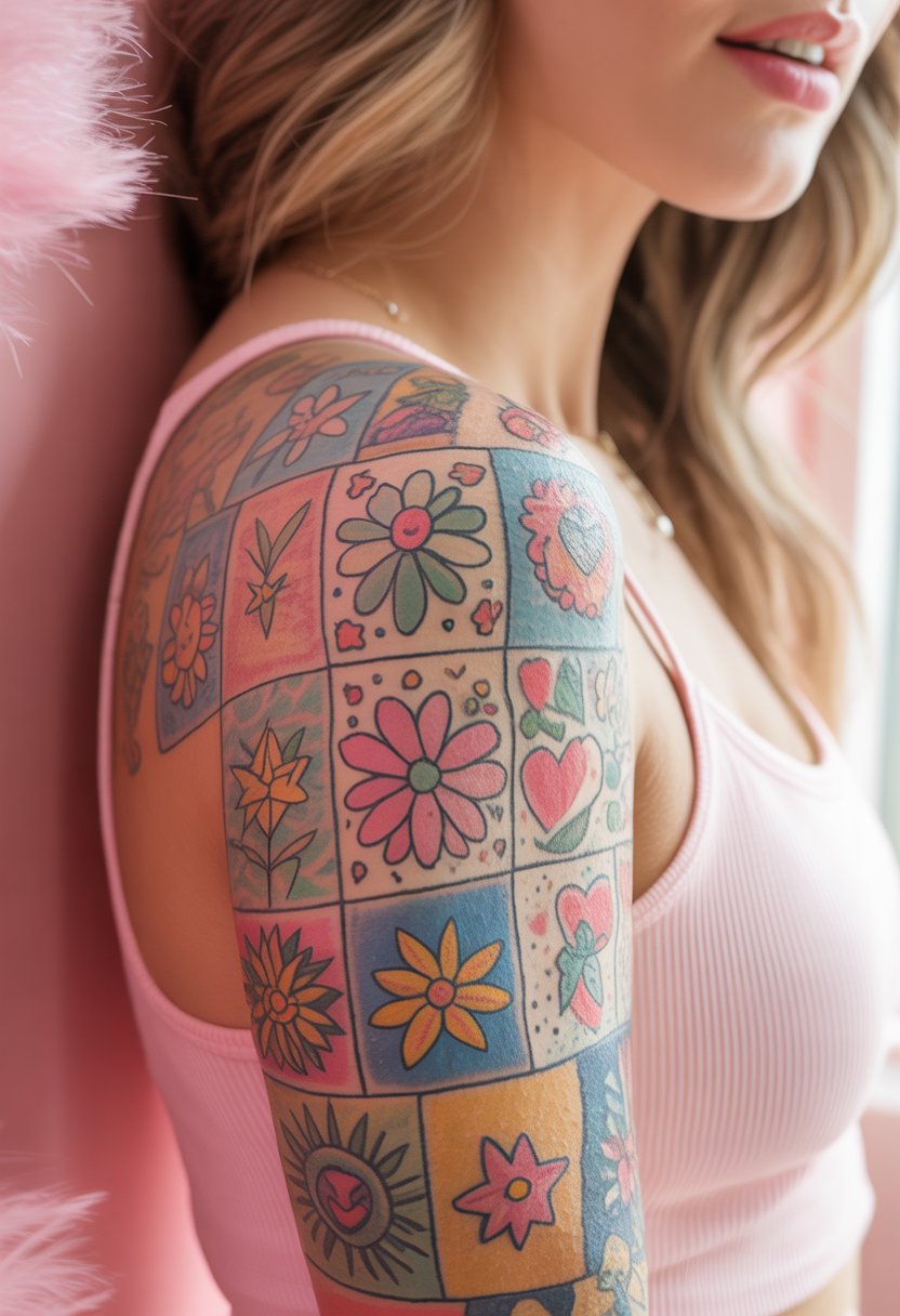 Dainty Girly Patchwork