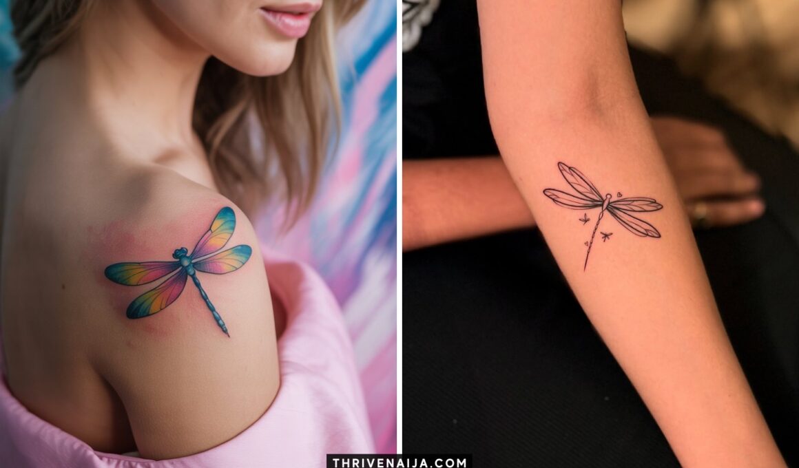 Dragonfly Tattoo Ideas