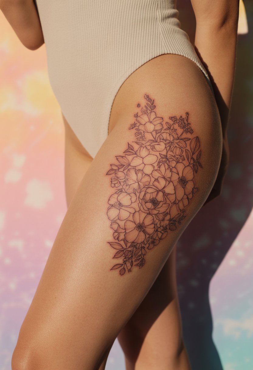 Floral Patchwork Cluster