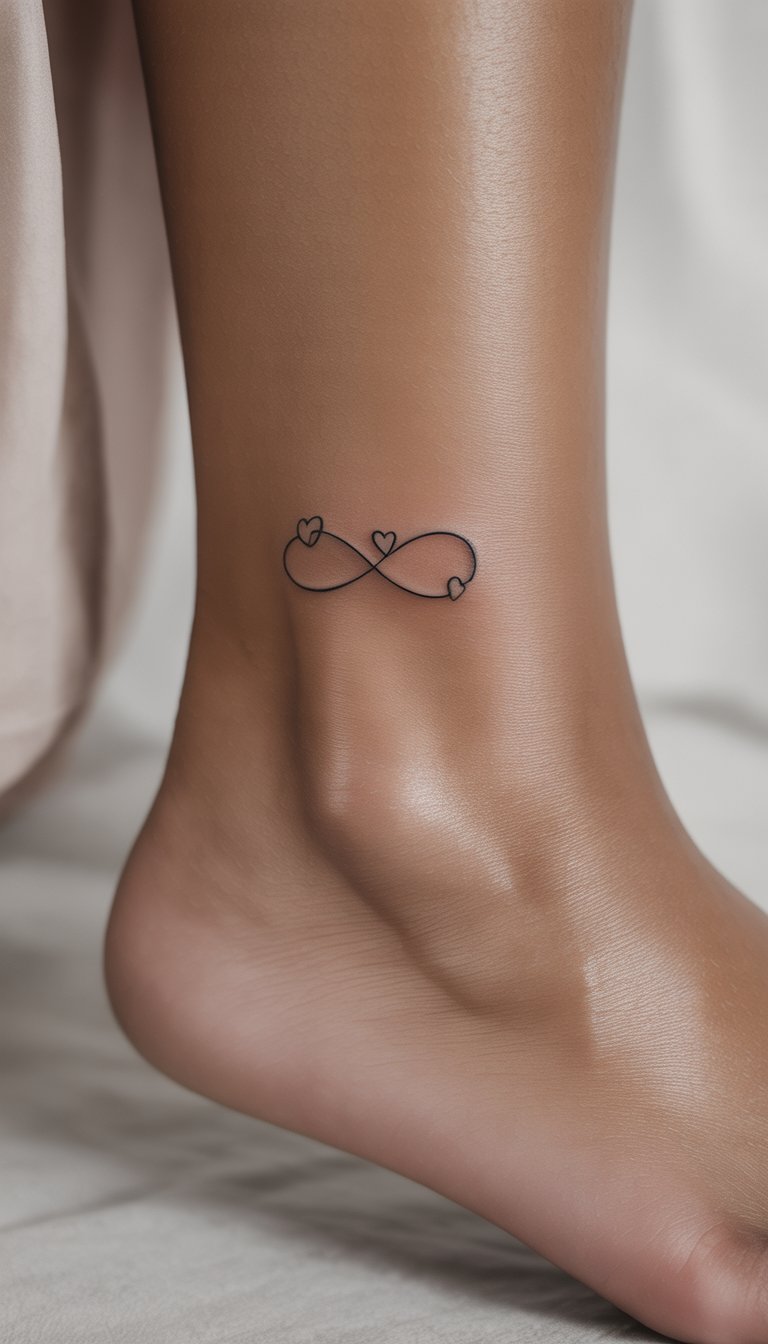 Infinity Symbol with Heart
