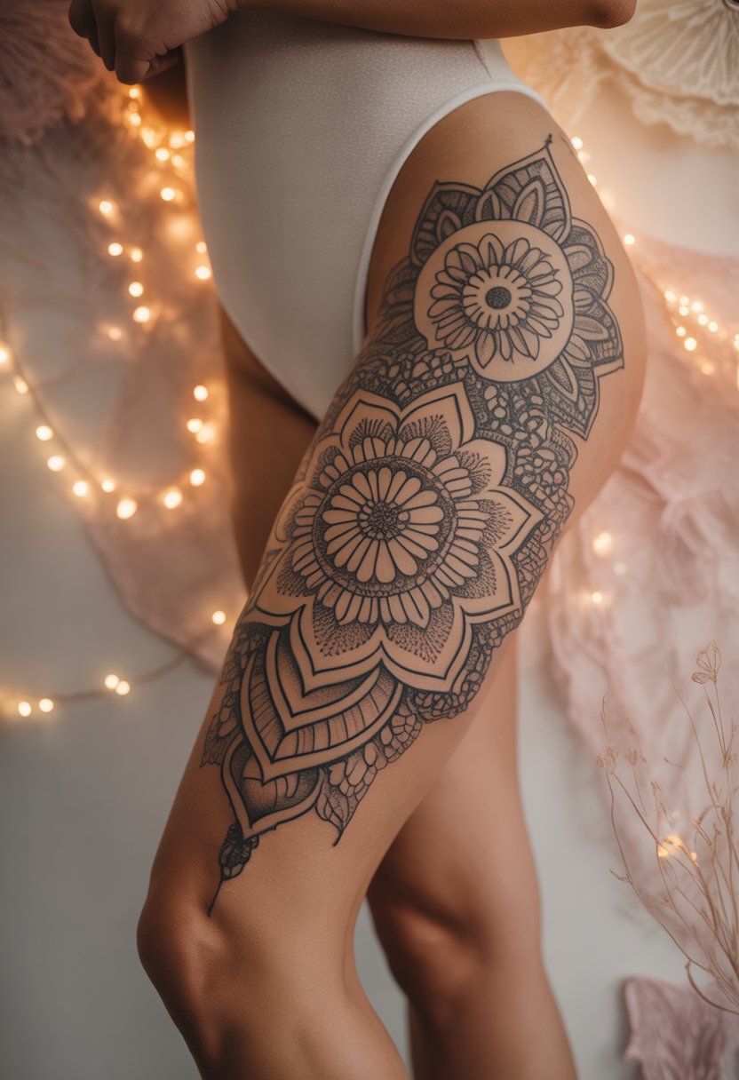 Mandala Leg Sleeve
