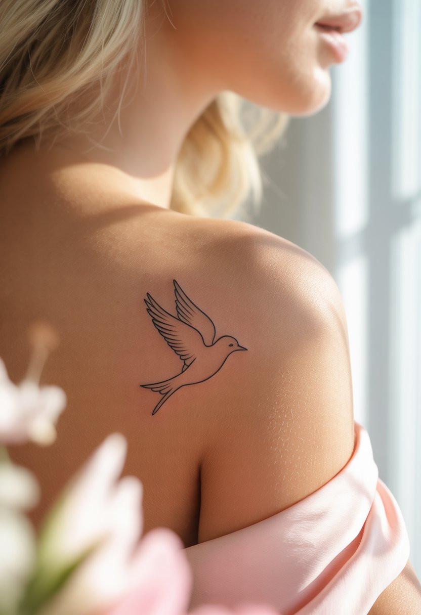 Mini Bird Silhouette