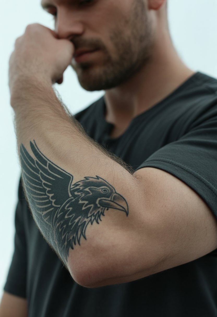 Odin’s Raven (Huginn or Muninn)