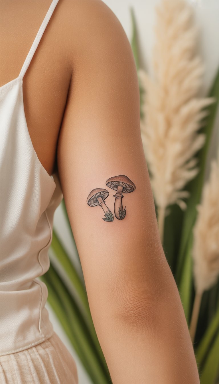 Paired Mushrooms