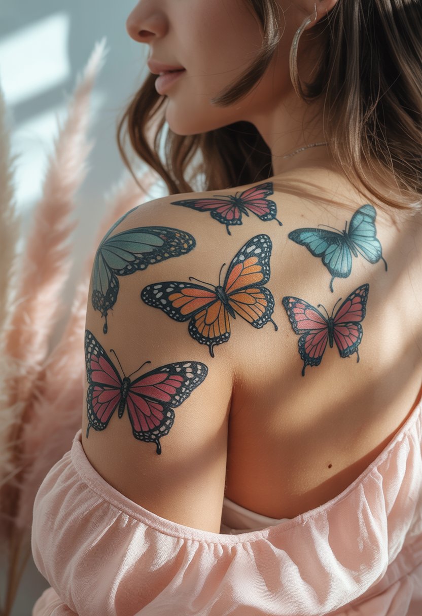 Patchwork Butterfly Mix