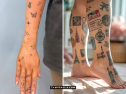 Patchwork Tattoo Ideas for Women