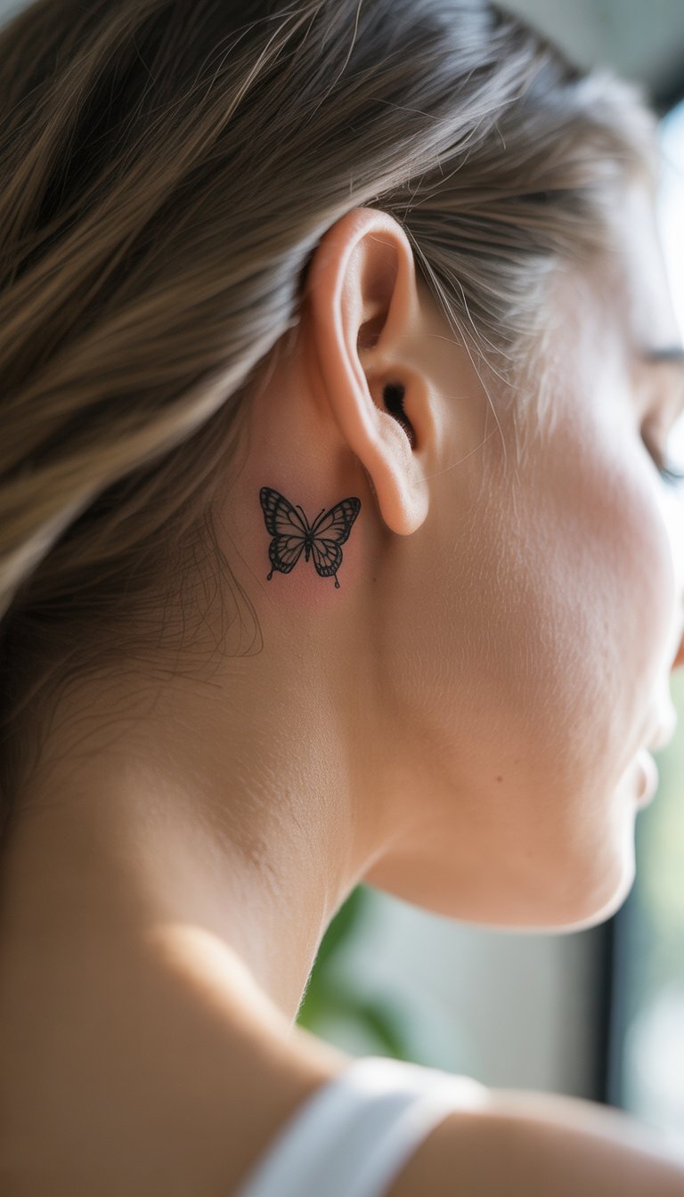 Small Butterfly Tattoo