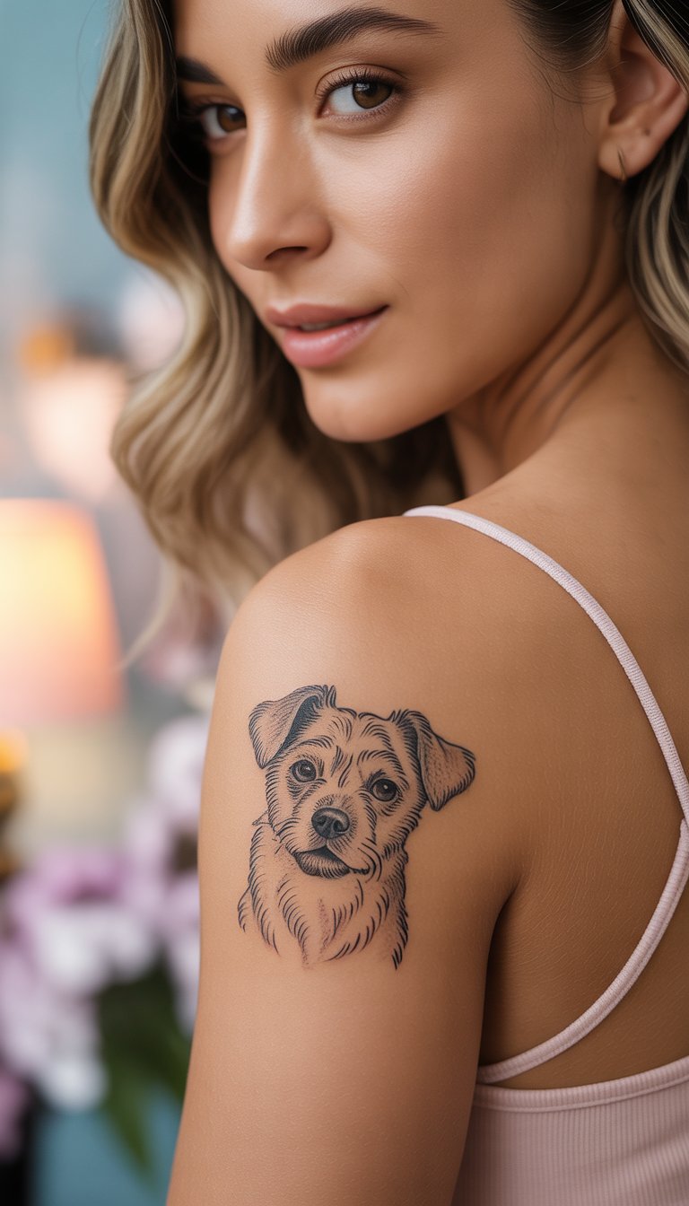 Small Dog Portrait