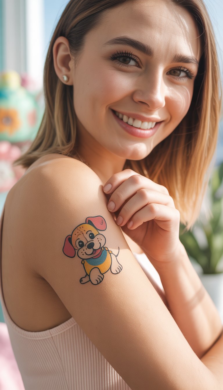 Tiny Cartoon Dog