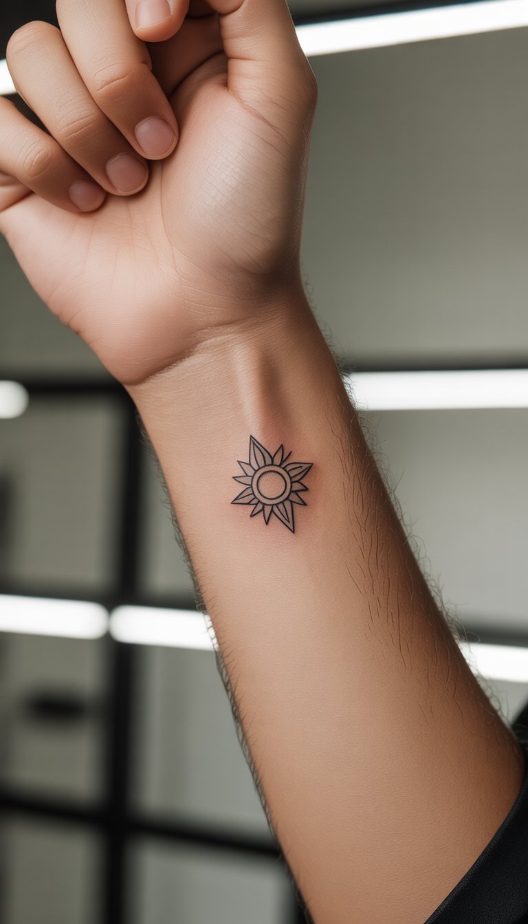 Tiny Geometric Sun