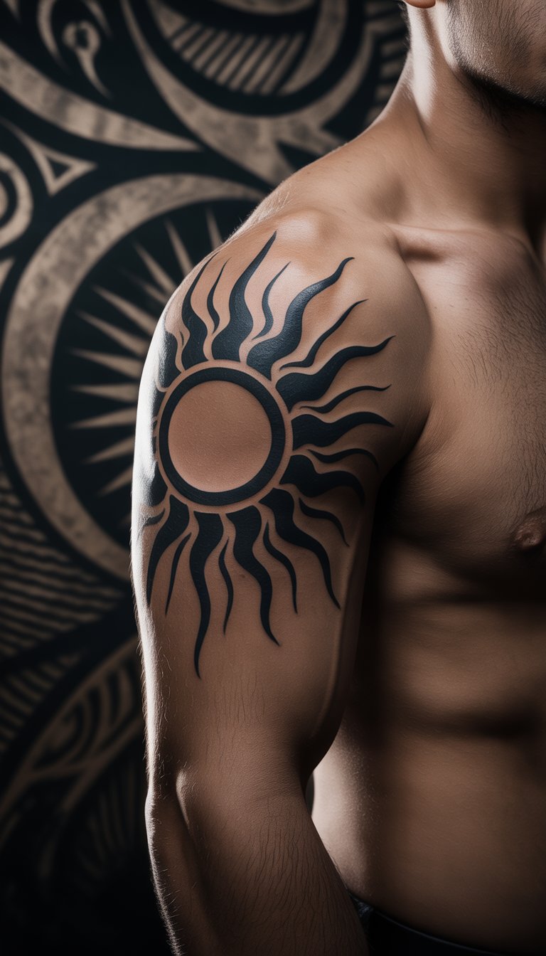 Tiny Tribal Sun