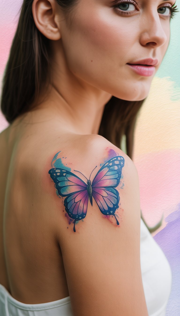 Watercolor Butterfly