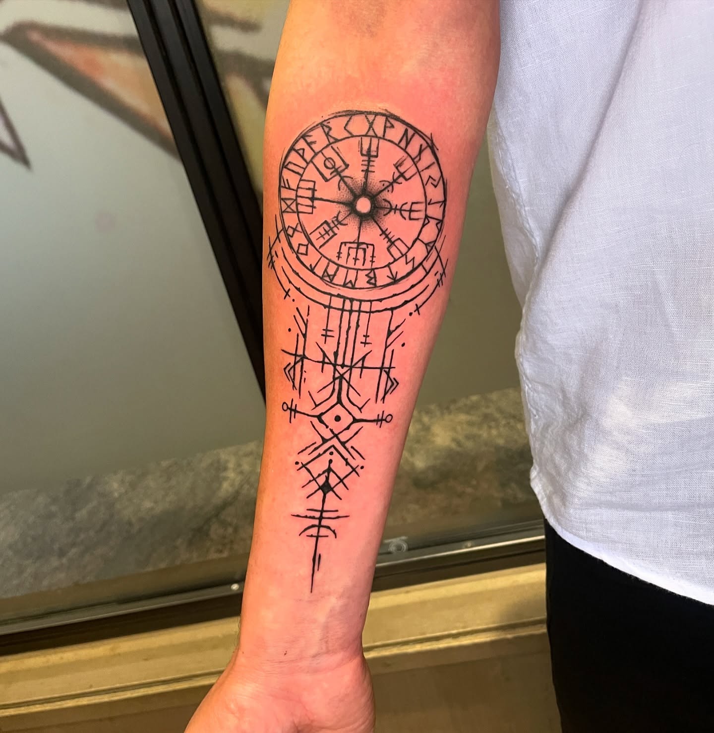 Vegvisir tattoo