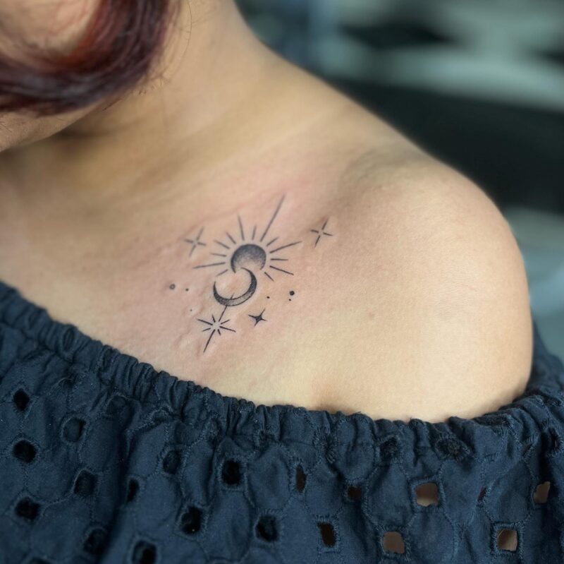 16 Cute Small Sun Tattoo Ideas You'll Love | ThriveNaija