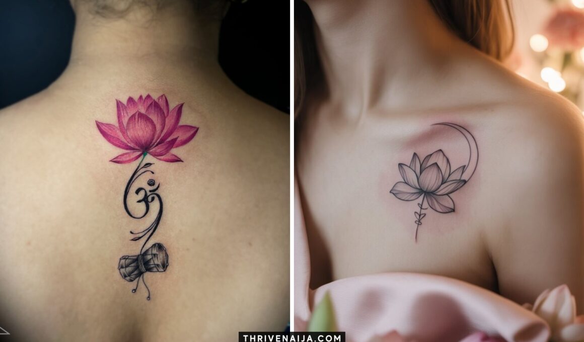 lotus tattoos
