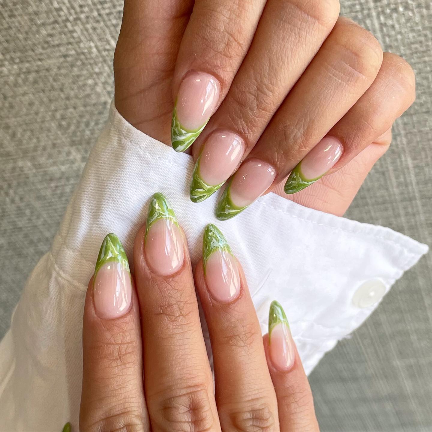 Matcha green Marble design