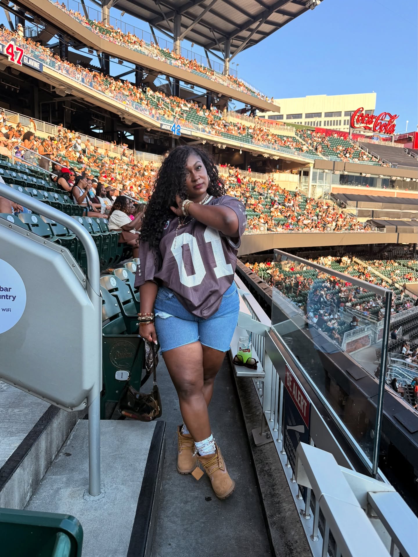 Jersey Top with Jorts and Timberland