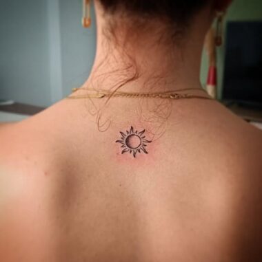 16 Cute Small Sun Tattoo Ideas You'll Love | ThriveNaija