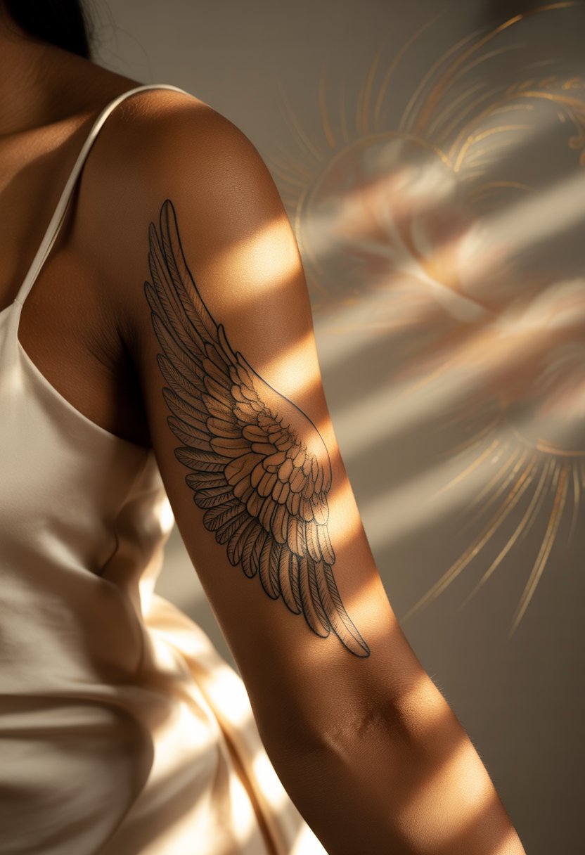 Angel Wing Forearm Strip