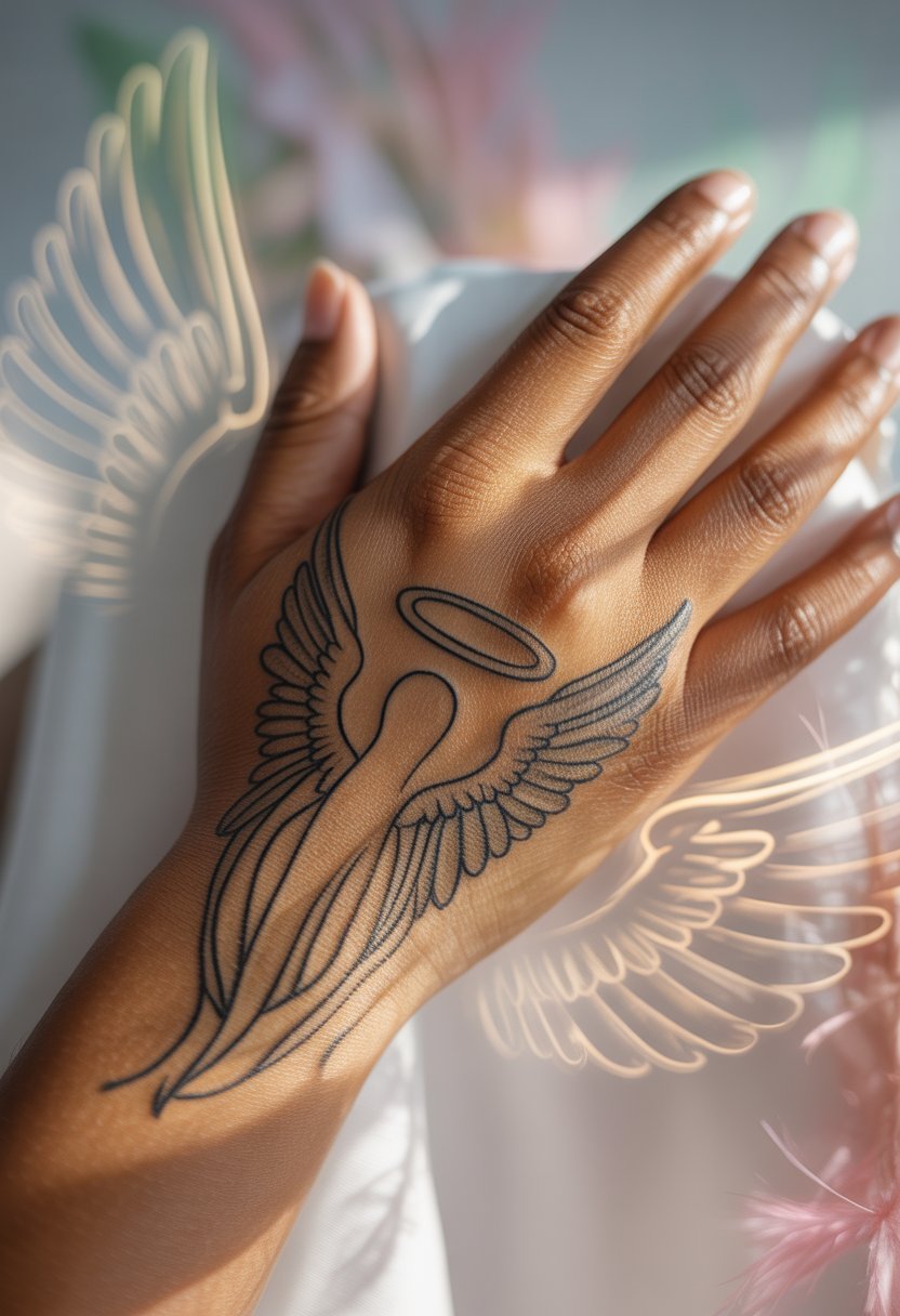 Angelic Halo & Wings Mini Combo