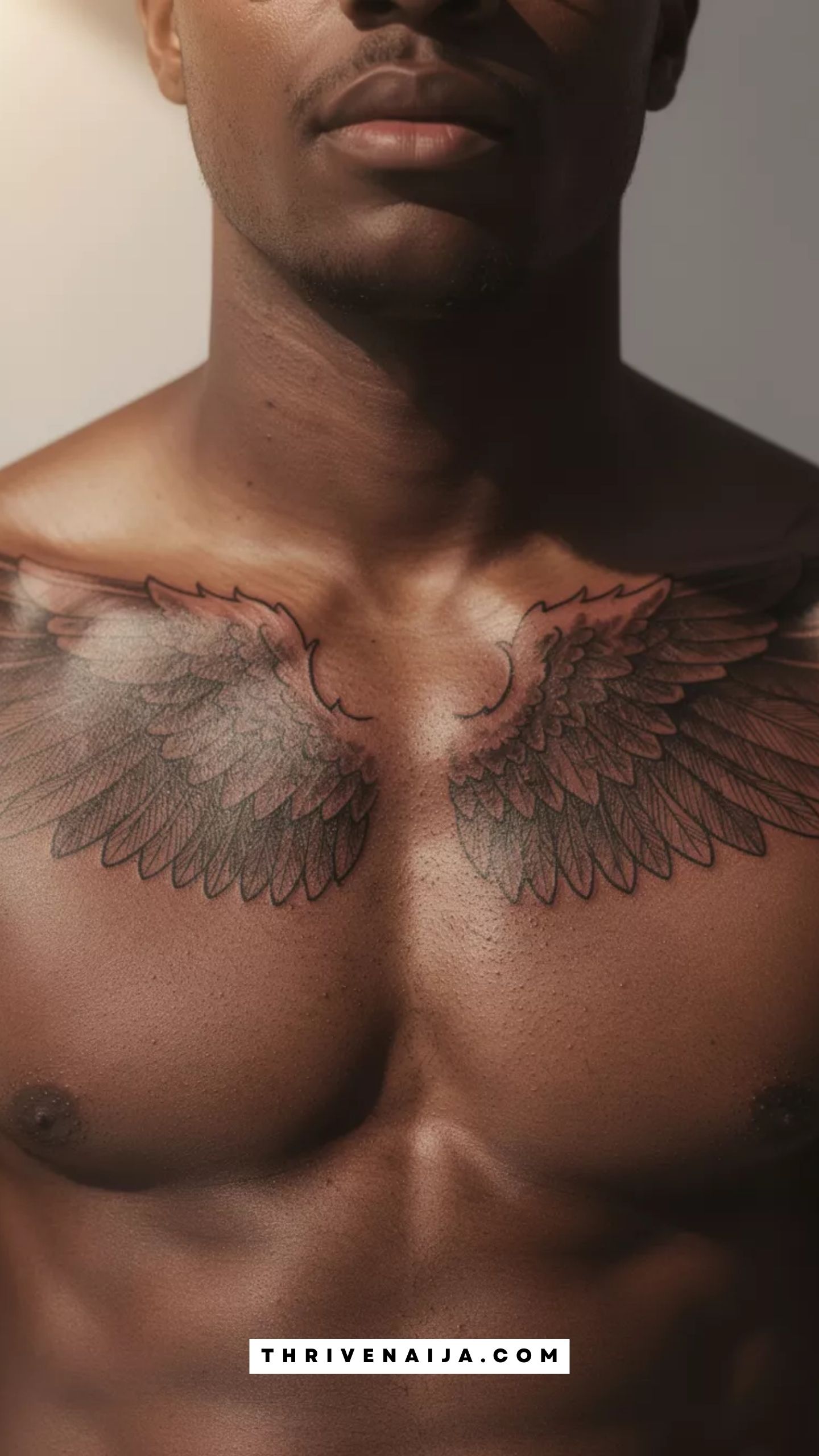 Attack on Titan Wings of Freedom Collarbone Tattoo