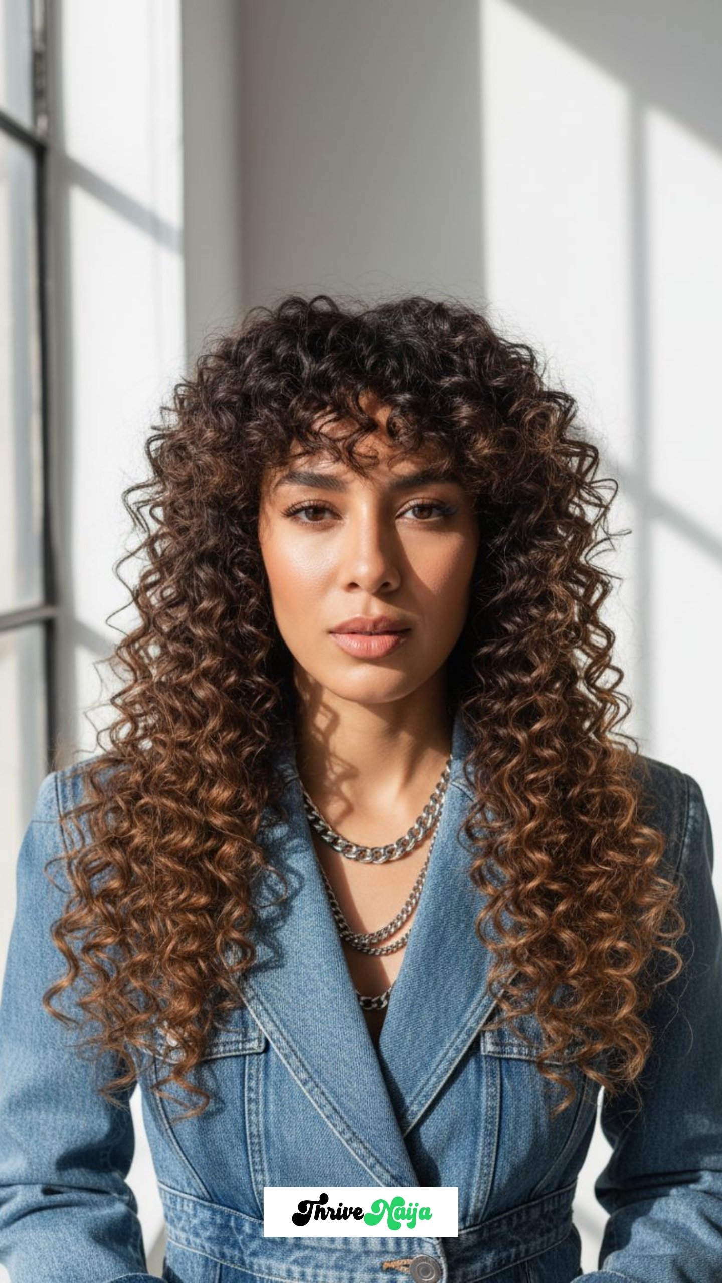 Bold Curly Jellyfish Cut With Defined Layers