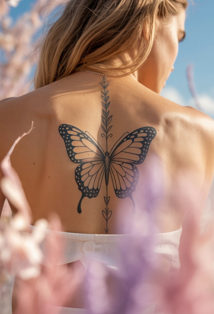 Butterfly Spine Curve