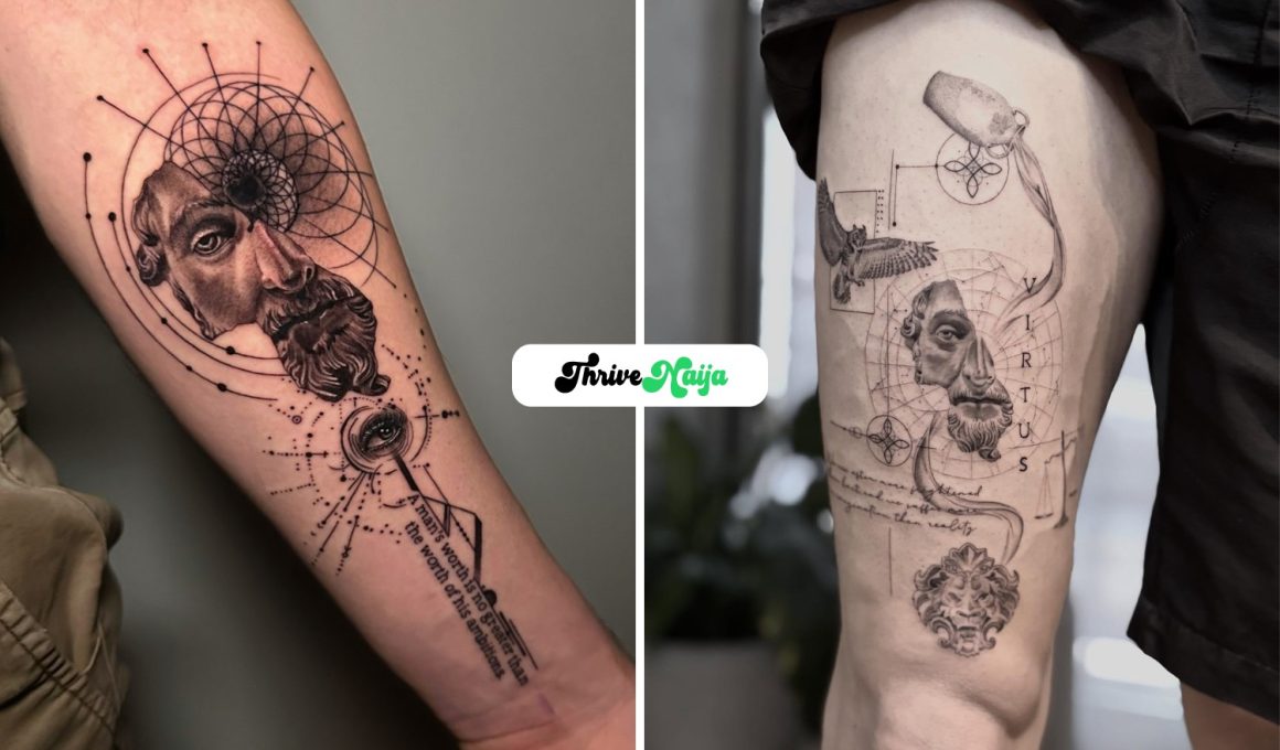 Deep Stoic Tattoo Ideas for Men