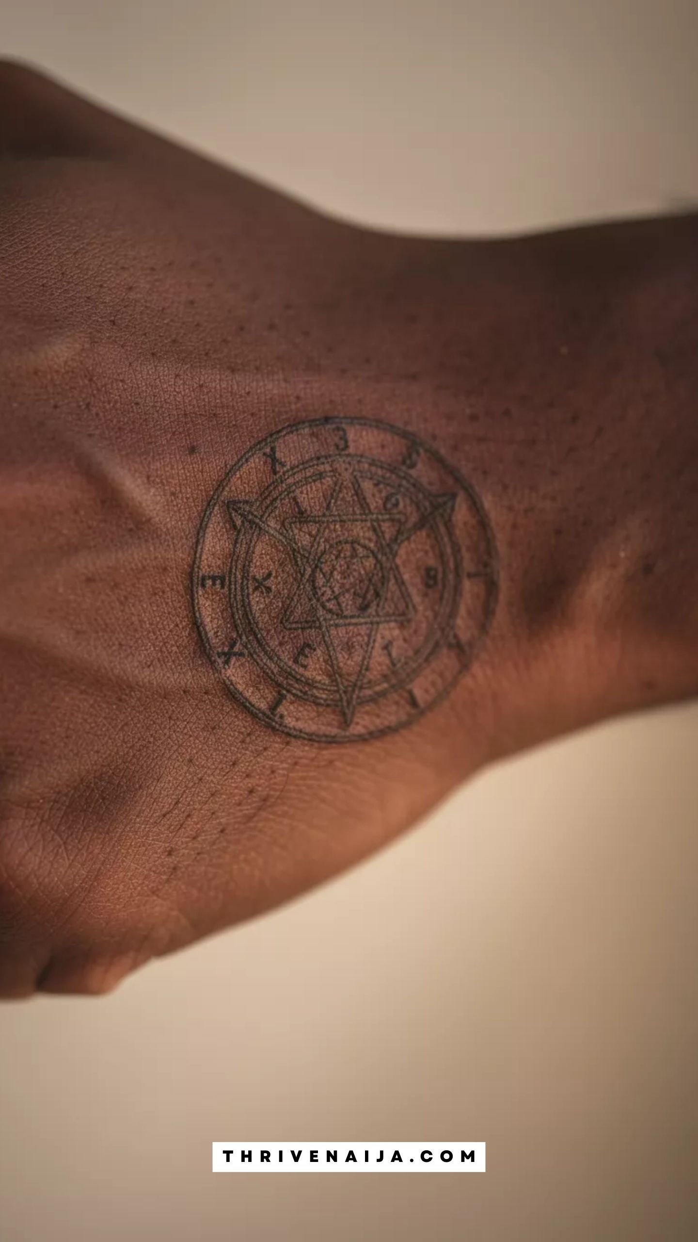 Fullmetal Alchemist Transmutation Circle Wrist Tattoo