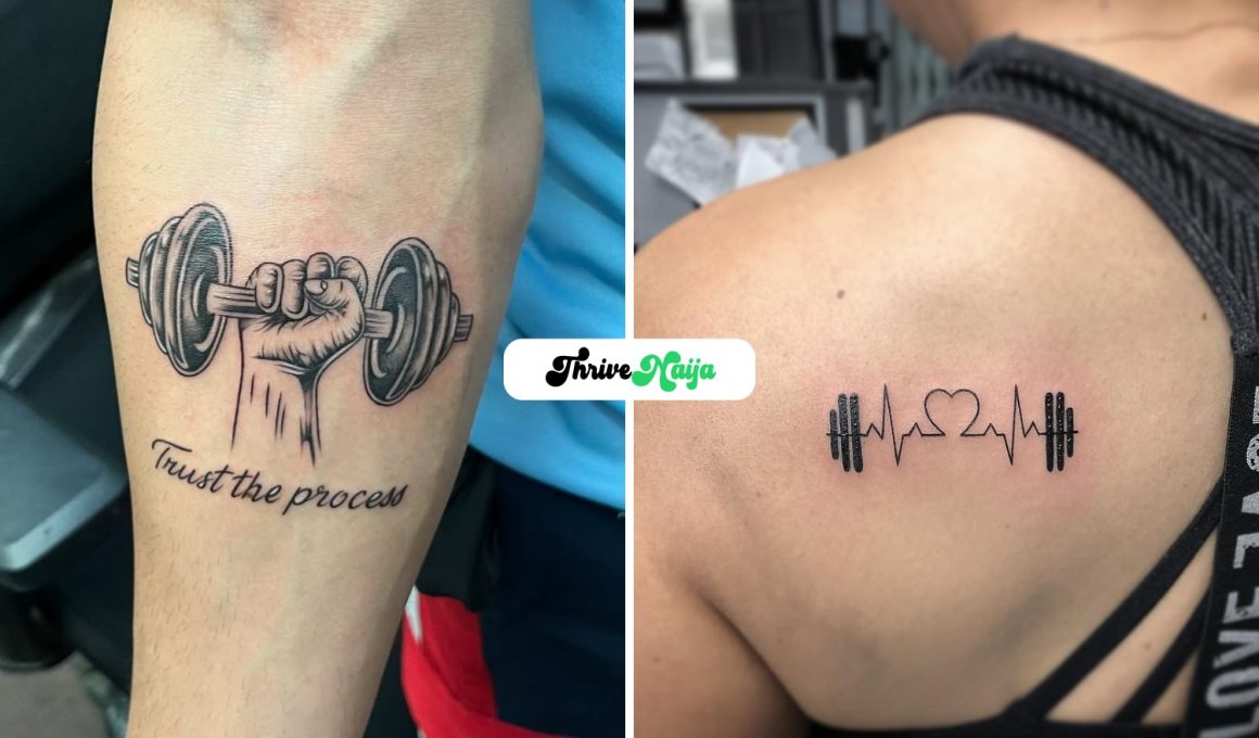 Gym Tattoo Ideas for Fitness Lovers