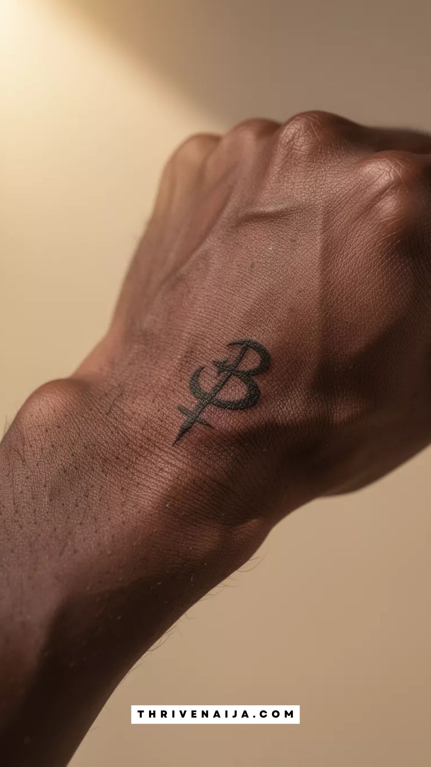 Jujutsu Kaisen Curse Mark Wrist Tattoo