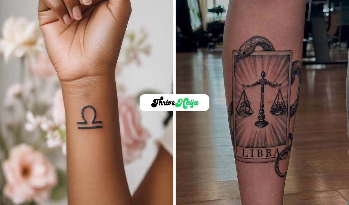 Libra Tattoo Ideas for Women