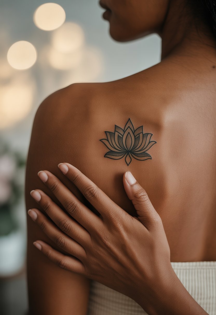 Lotus of Pain Hand Tattoo (Nagato Inspired)