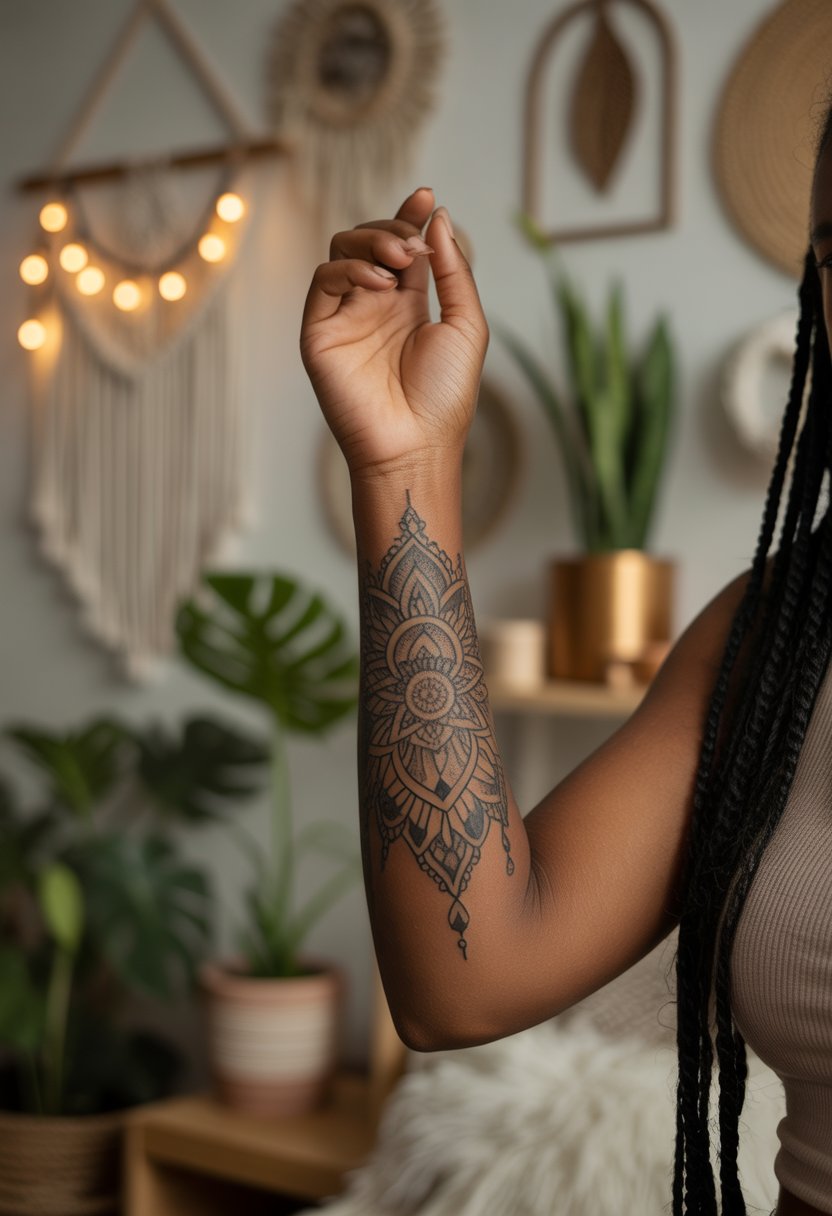 Mandala Half-Forearm