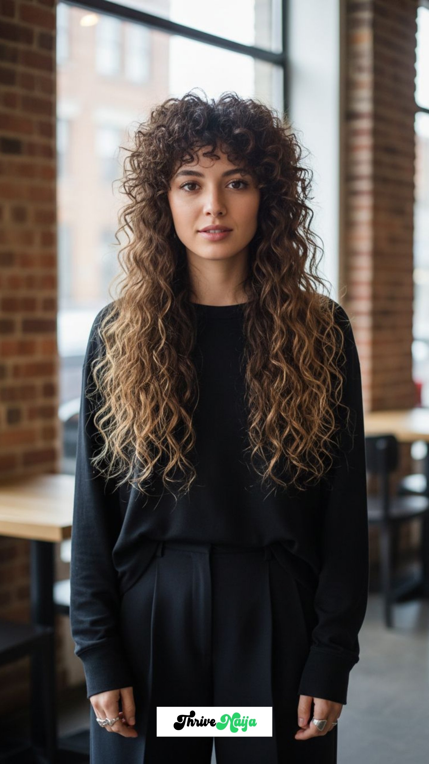 Short-Top Curly Jellyfish Haircut