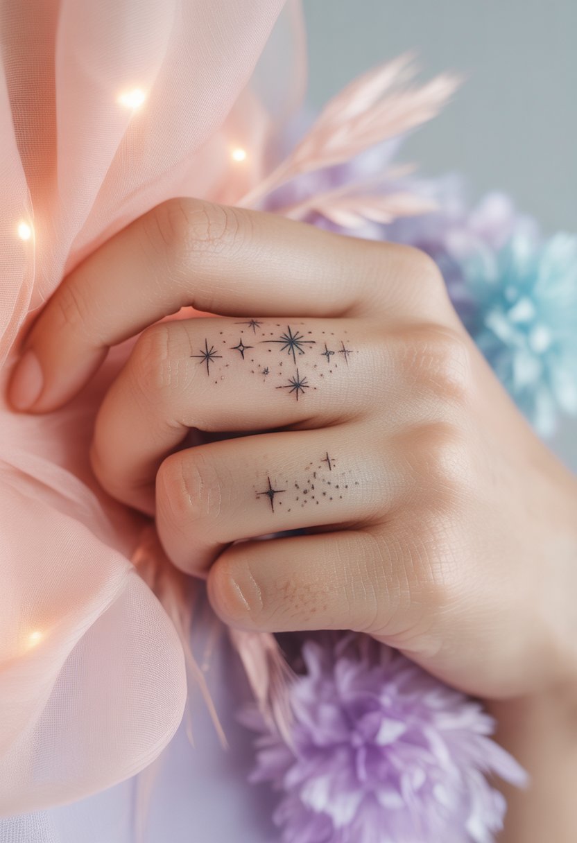 Star Cluster Across the Knuckles