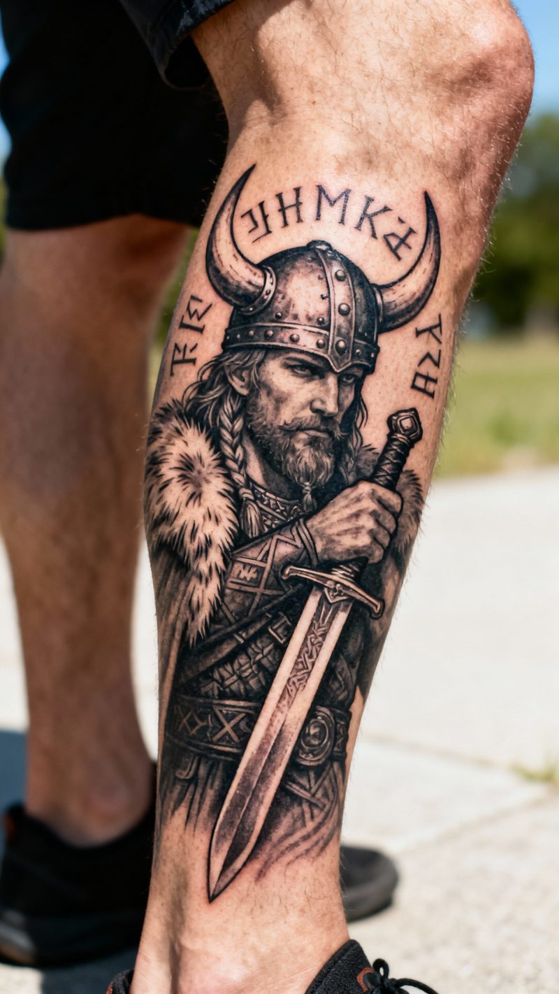 21 Amazing Men’s Leg Sleeve Tattoo Ideas | ThriveNaija