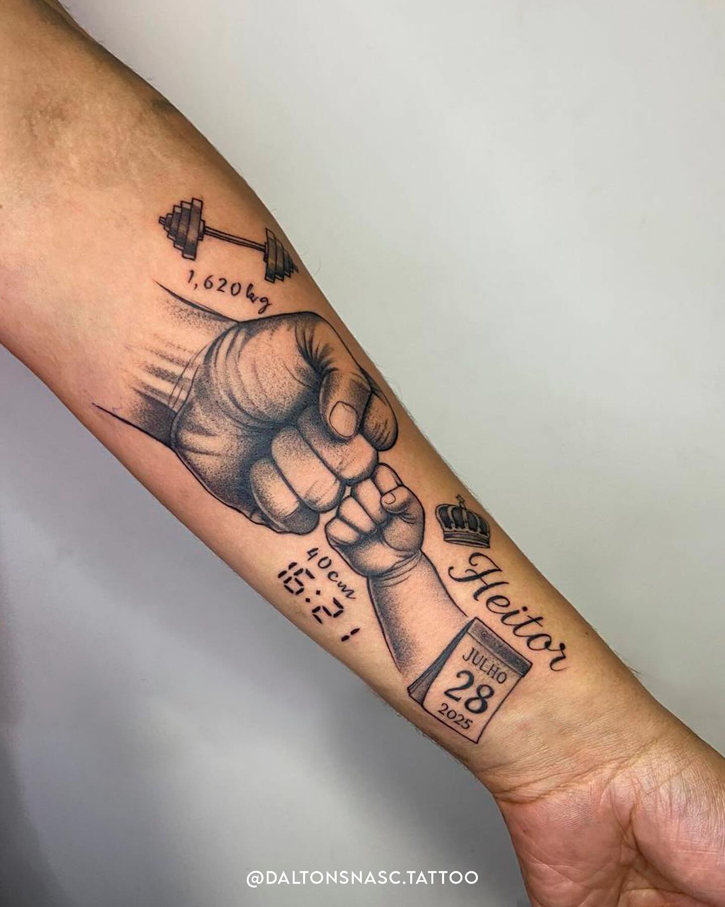 Black and Grey Tattoo