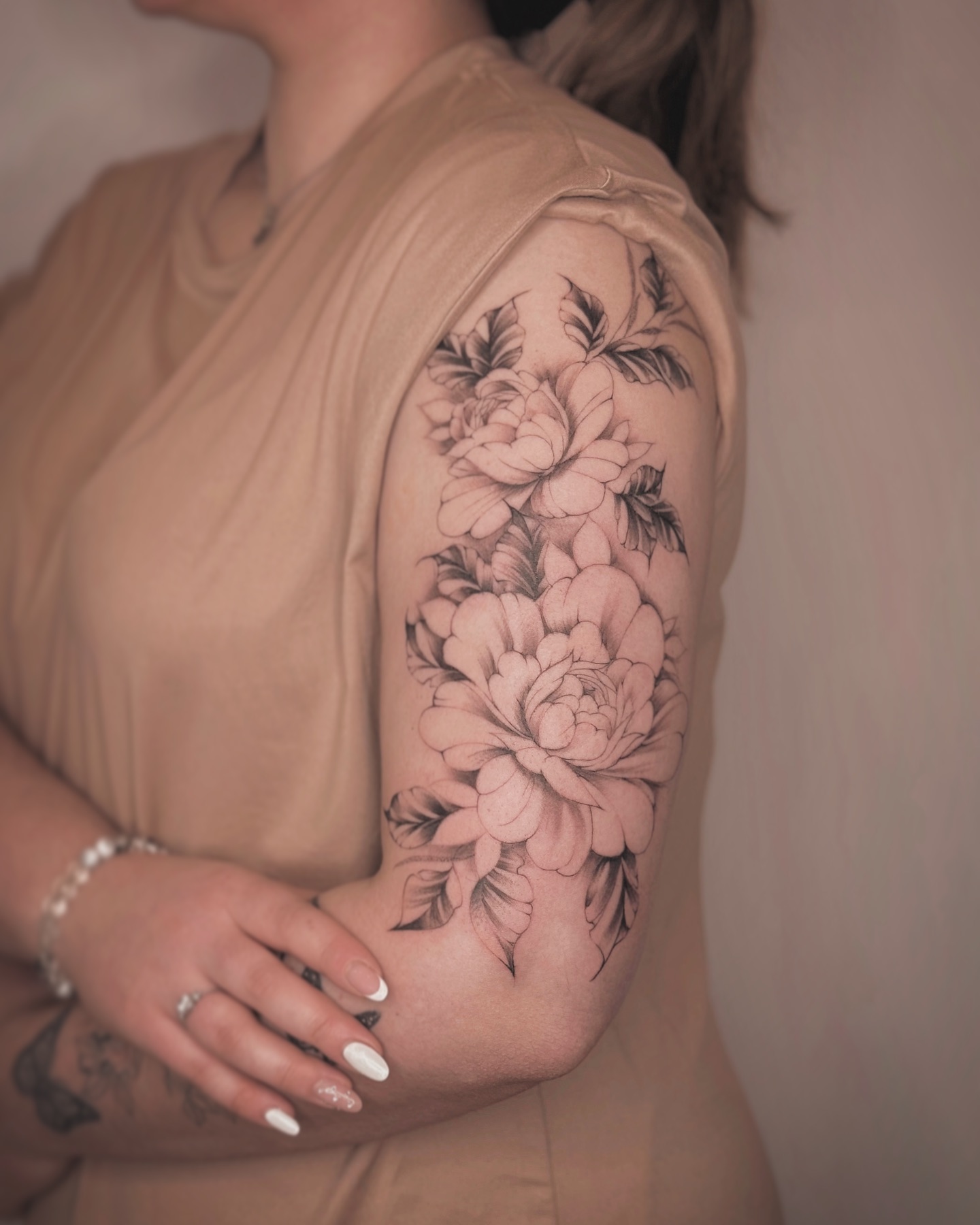 Floral tattoo