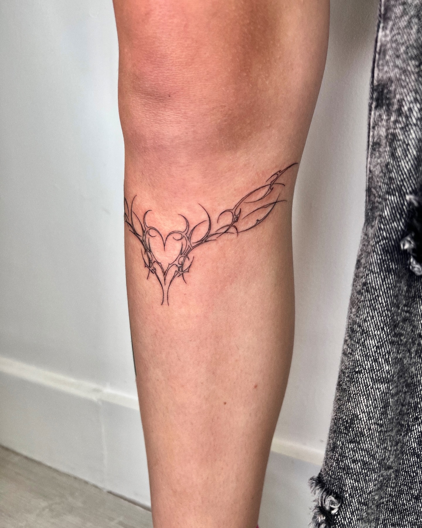 Cyber Sigilism Heart Tattoo