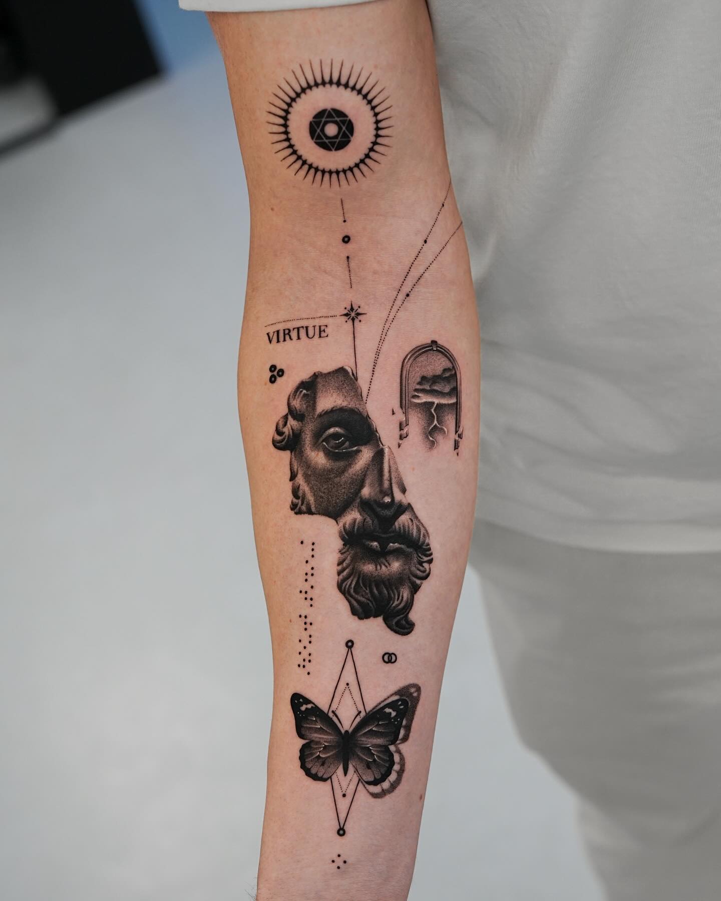 Classic Stoic Tattoo