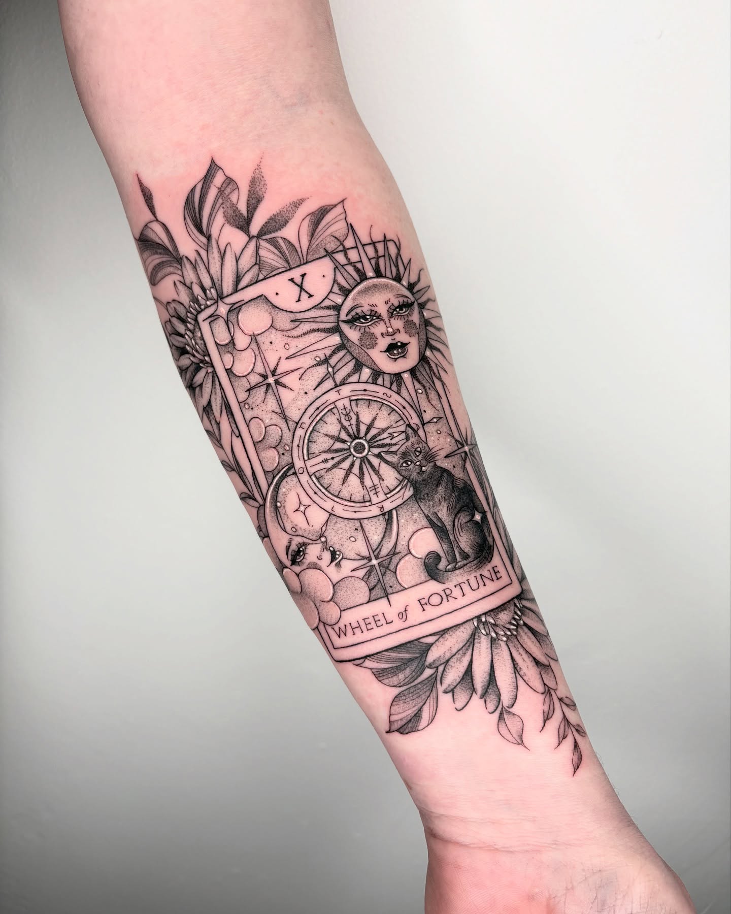 Wheeler of Fortune Tattoo