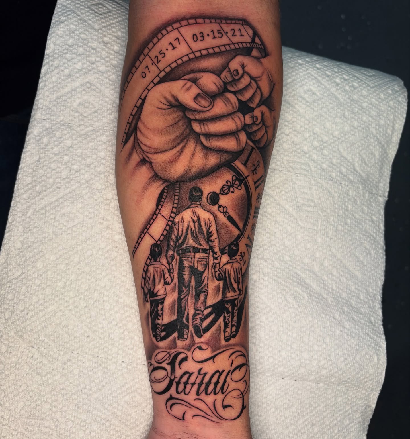 Stunning Family Tattoo