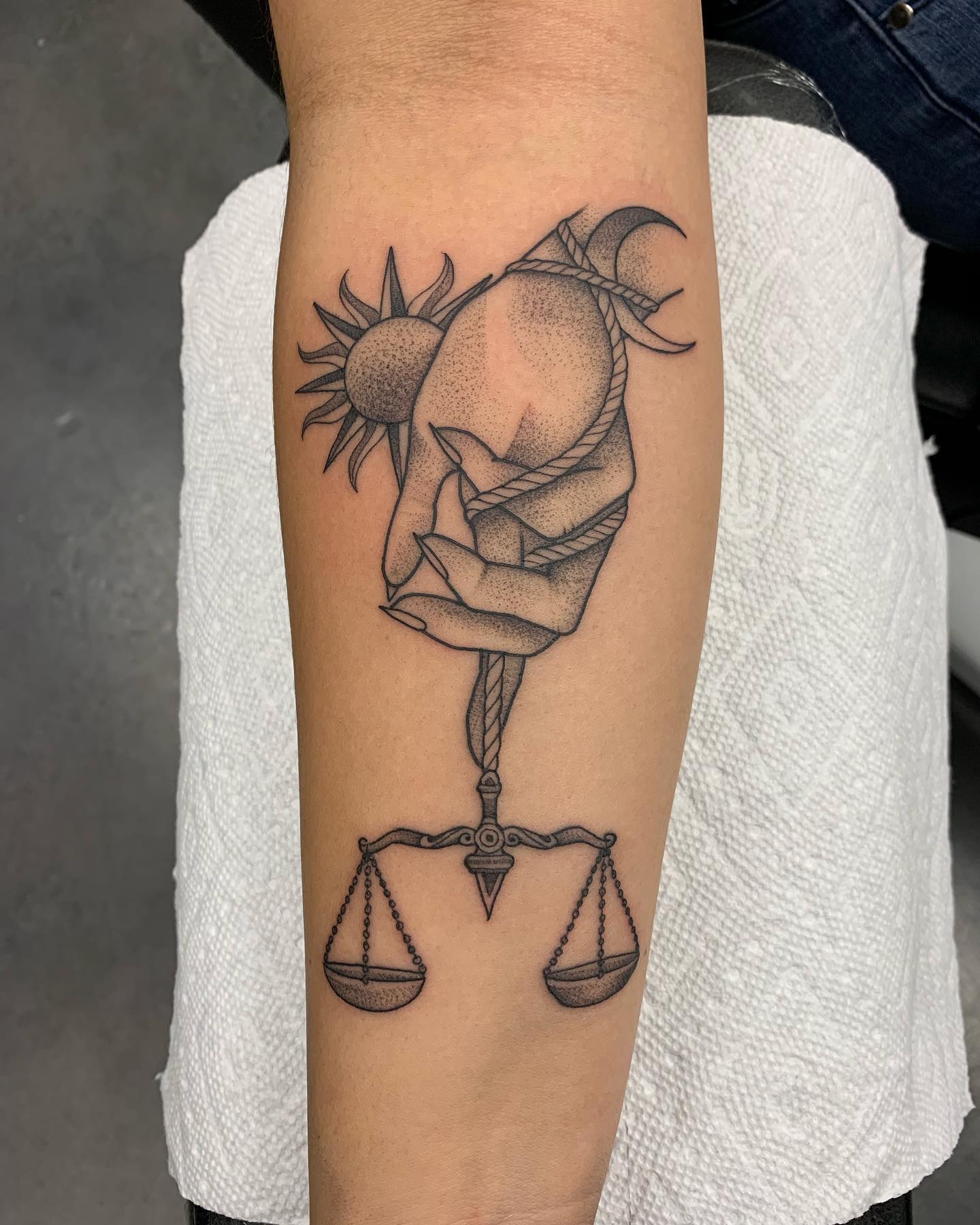 Black and Grey Tattoo