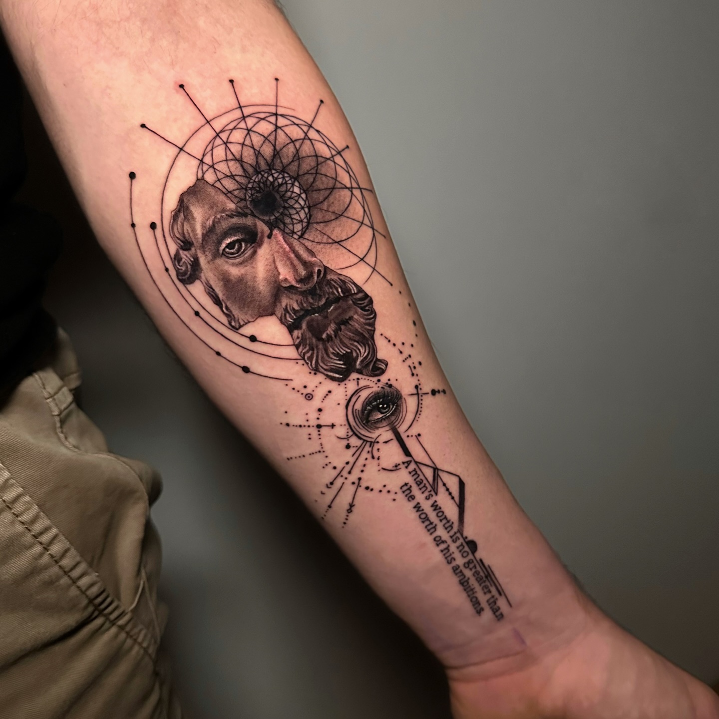 Black and Grey Tattoo